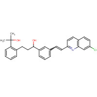 142569-70-8 1-{3-[2-(7-Chloro-quinolin-2-yl)-vinyl]-phenyl}-3-[2-(1-hydroxy-1-methyl-ethyl)-phenyl]-propan-1-ol chemical structure