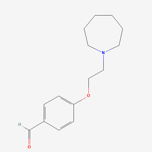 223251-09-0 4-(2-(azepan-1-yl)ethoxy)benzaldehyde chemical structure