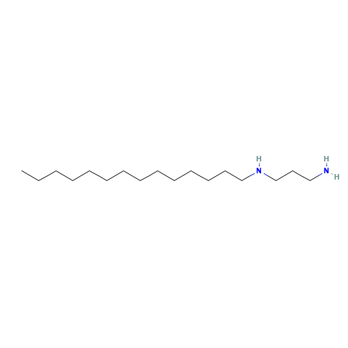 4317-79-7 N-tetradecylpropane-1,3-diamine chemical structure