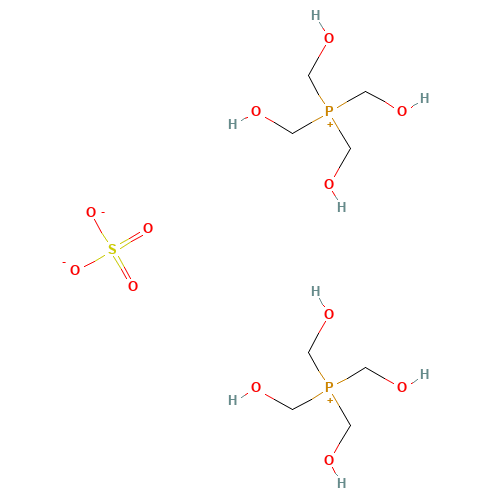 55566-30-8 Tetrakis(hydroxymethyl)phosphonium sulfate chemical structure