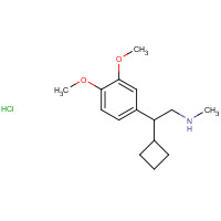 866783-13-3 (1S)-4,5-Dimethoxy-1-[(methylamino)methyl]benzocyclobutane hydrochloride chemical structure
