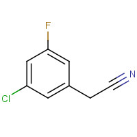 493038-93-0 3-CHLORO-5-FLUOROPHENYLACETONITRILE chemical structure