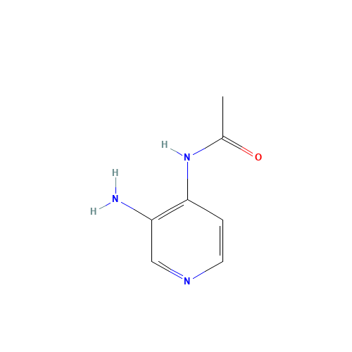 145255-15-8 4-ACETAMIDO-3-AMINOPYRIDINE chemical structure