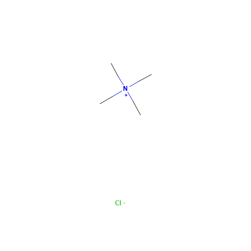 75-57-0 Tetramethyl ammonium chloride chemical structure