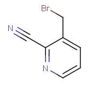 116986-13-1 3-BROMOMETHYL-PYRIDINE-2-CARBONITRILE chemical structure
