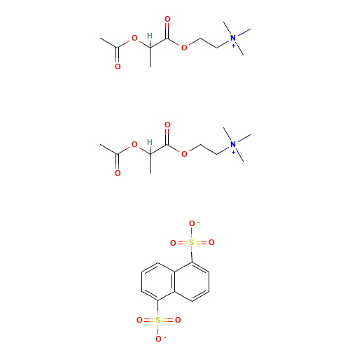 55077-30-0 Aclatonium napadisilate chemical structure