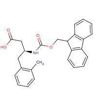 270062-91-4 FMOC-(S)-3-AMINO-4-(2-METHYL-PHENYL)-BUTYRIC ACID chemical structure
