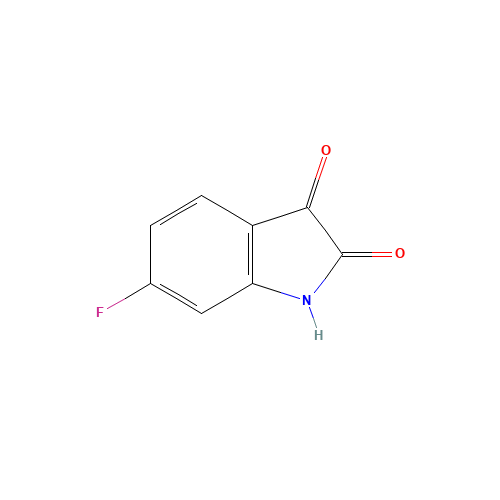 324-03-8 6-FLUOROISATIN chemical structure