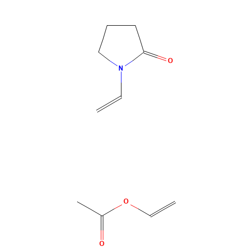 25086-89-9 Poly(1-vinylpyrrolidone-co-vinyl acetate) chemical structure