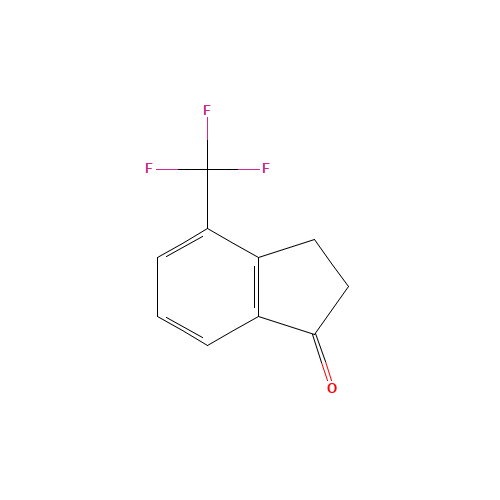 68755-42-0 4-(Trifluoromethyl)-1-indanone chemical structure