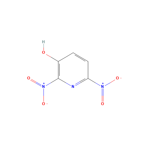 15128-91-3 2,6-DINITRO-3-HYDROXYPYRIDINE chemical structure