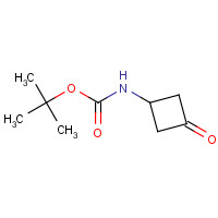 154748-49-9 Carbamic acid,(3-oxocyclobutyl)-,1,1-dimethylethyl ester (9CI) chemical structure