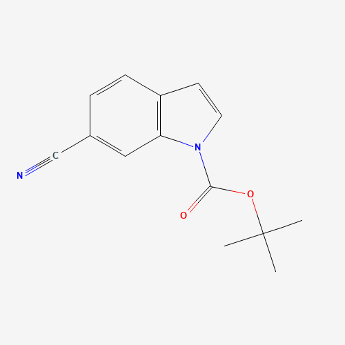 889676-34-0 6-CYANO-1H-INDOLE,N-BOC PROTECTED 98 chemical structure