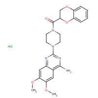 70918-01-3 Doxazosin hydrochloride chemical structure