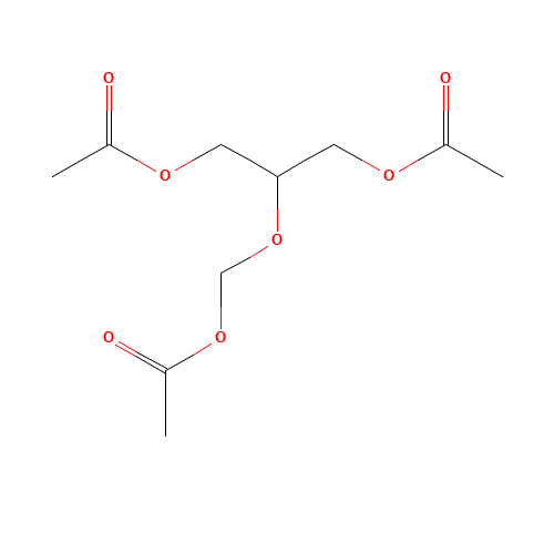 86357-13-3 1,3-Diacetoxy-2-(acetoxymethoxy)propane chemical structure