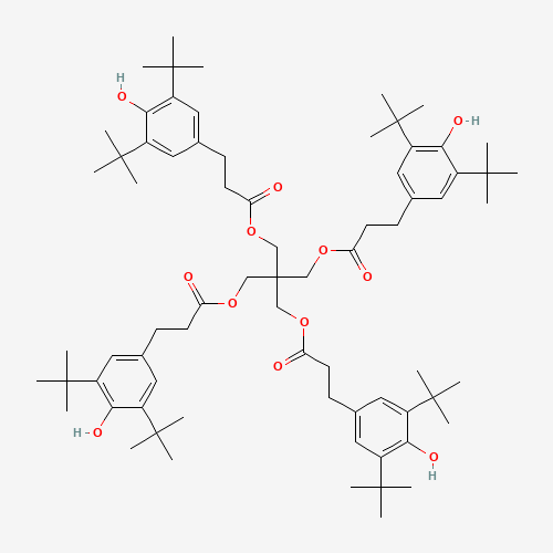 6683-19-8 Pentaerythritol tetrakis(3-(3,5-di-tert-butyl-4-hydroxyphenyl)propionate) chemical structure