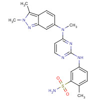 444731-52-6 Pazopanib chemical structure