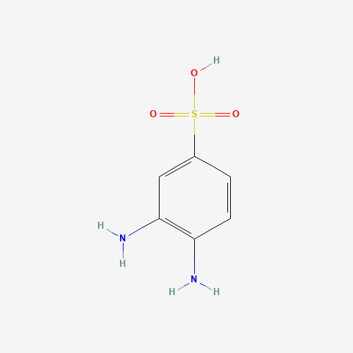 7474-78-4 3,4-Diaminobenzenesulfonic acid chemical structure