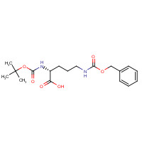 16937-92-1 BOC-D-ORN(Z)-OH chemical structure