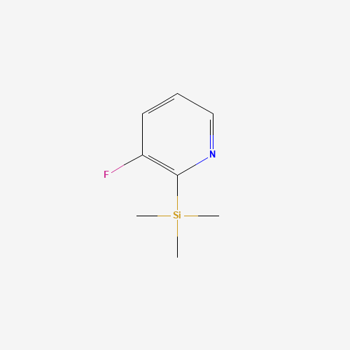 87674-09-7 3-FLUORO-2-TRIMETHYLSILANYL-PYRIDINE chemical structure