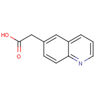 5622-34-4 6-QUINOLINEACETIC ACID chemical structure