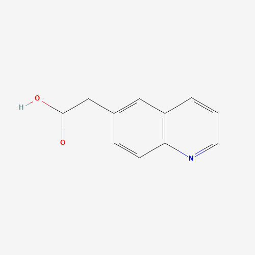 5622-34-4 6-QUINOLINEACETIC ACID chemical structure