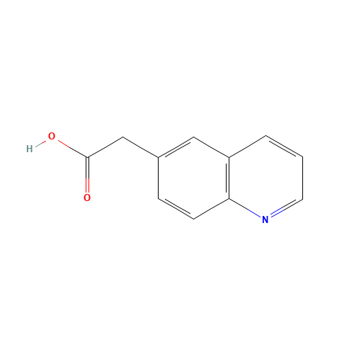 5622-34-4 6-QUINOLINEACETIC ACID chemical structure