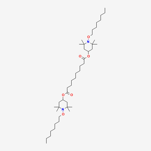 129757-67-1 Bis-(1-octyloxy-2,2,6,6-tetramethyl-4-piperidinyl) sebacate chemical structure