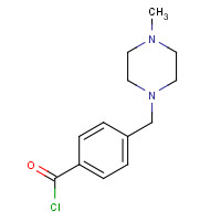 148077-69-4 4-(4-Methylpiperazin-1-ylmethyl)benzoyl chloride chemical structure