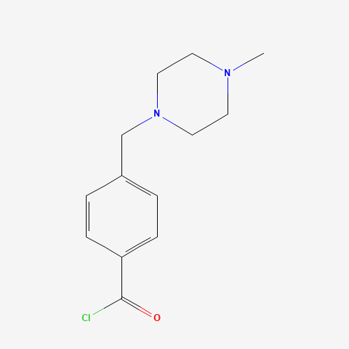 148077-69-4 4-(4-Methylpiperazin-1-ylmethyl)benzoyl chloride chemical structure