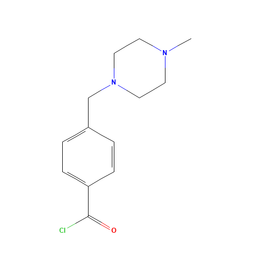 148077-69-4 4-(4-Methylpiperazin-1-ylmethyl)benzoyl chloride chemical structure