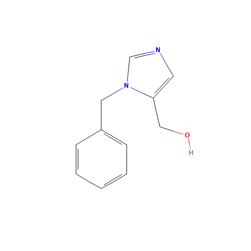 80304-50-3 1-BENZYL-5-HYDROXYMETHYL-1H-IMIDAZOLE chemical structure