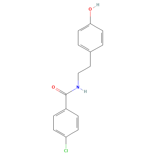 41859-57-8 N-(4-Chlorobenzoyl)-tyramine chemical structure