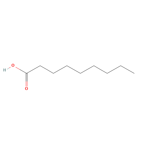 112-05-0 Nonanoic acid chemical structure