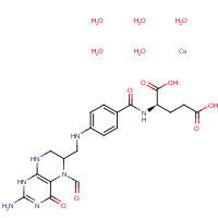 6035-45-6 Calcium folinatc chemical structure