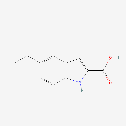 383132-39-6 5-isopropyl-1H-indole-2-carboxylic acid chemical structure