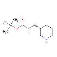 879275-33-9 N-[(3R)-3-PIPERIDINYLMETHYL]-CARBAMIC ACID 1,1-DIMETHYLETHYL ESTER chemical structure