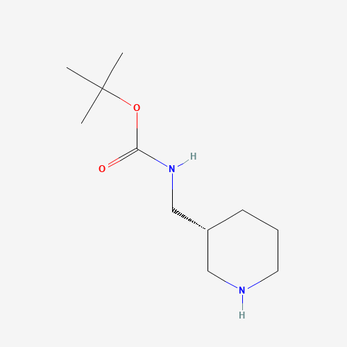 879275-33-9 N-[(3R)-3-PIPERIDINYLMETHYL]-CARBAMIC ACID 1,1-DIMETHYLETHYL ESTER chemical structure