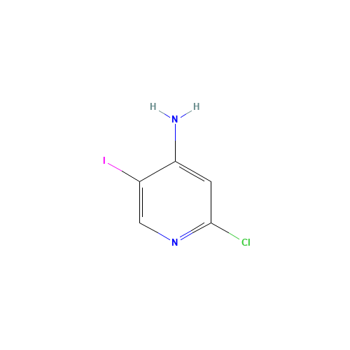 800402-12-4 2-Chloro-5-iodo-4-pyridinamine chemical structure