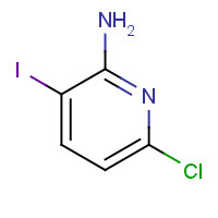 800402-06-6 6-chloro-3-iodopyridin-2-amine chemical structure