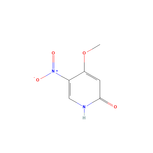 607373-82-0 5-NITRO-2-HYDROXY-4-METHOXYPYRIDINE chemical structure