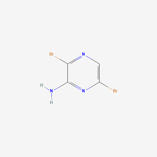 957230-70-5 3,6-DIBROMOPYRAZIN-2-AMINE chemical structure