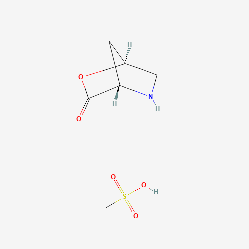 769167-53-5 (1S,4S)-2-oxa-5-azabicyclo[2.2.1]heptan-3-one methanesulfonate chemical structure