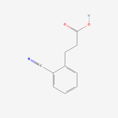27916-43-4 3-(2-CYANOPHENYL)PROPANOIC ACID chemical structure