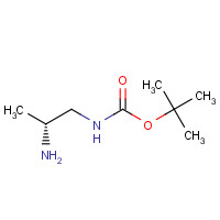 333743-54-7 Carbamic acid,[(2R)-2-aminopropyl]-,1,1-dimethylethyl ester (9CI) chemical structure