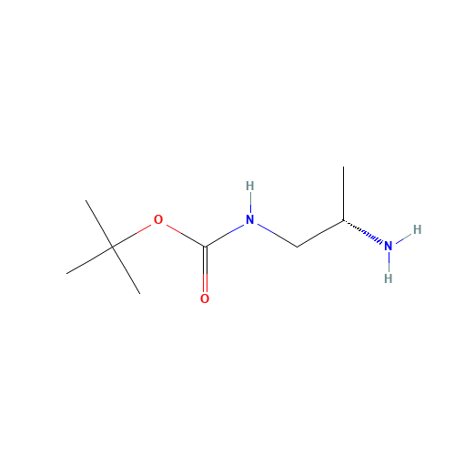 121103-15-9 Carbamic acid,[(2S)-2-aminopropyl]-,1,1-dimethylethyl ester (9CI) chemical structure