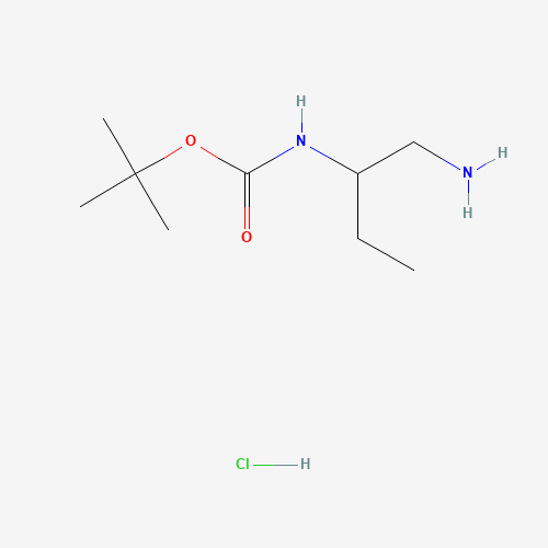 138374-00-2 2-N-Boc-butane-1,2-diamine-HCl chemical structure