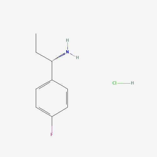 1145786-74-8 (1S)-1-(4-FLUOROPHENYL)PROPYLAMINE-HCl chemical structure