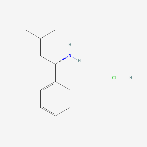 1173110-86-5 (S)-3-METHYL-1-PHENYLBUTAN-1-AMINE-HCl chemical structure