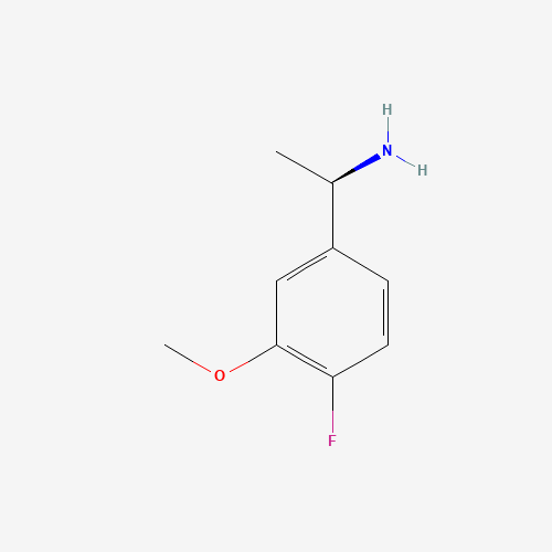 1157581-09-3 (1R)-1-(4-FLUORO-3-METHOXYPHENYL)ETHYLAMINE-HCl chemical structure